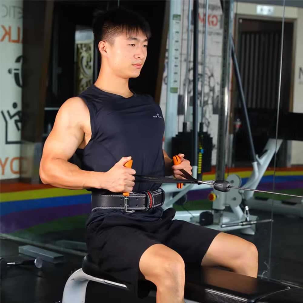모스트그립 헬스그립 손잡이 렛풀다운 핸들 로프바 오렌지 - 상세 이미지 4