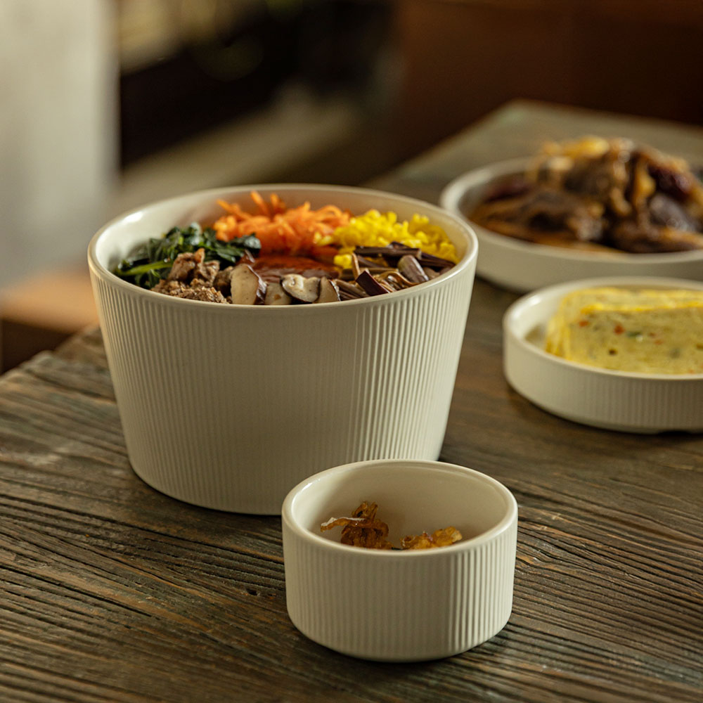 윤도자기 차곡 국산 면기 도자기 덮밥그릇 라면기 우동기 국수그릇 제품 이미지