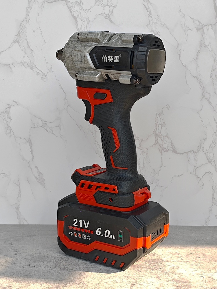 알루미늄 브러시리스 임팩 렌치 800N 무선 충전 임팩트 속도 스위치 - 상세 이미지 3