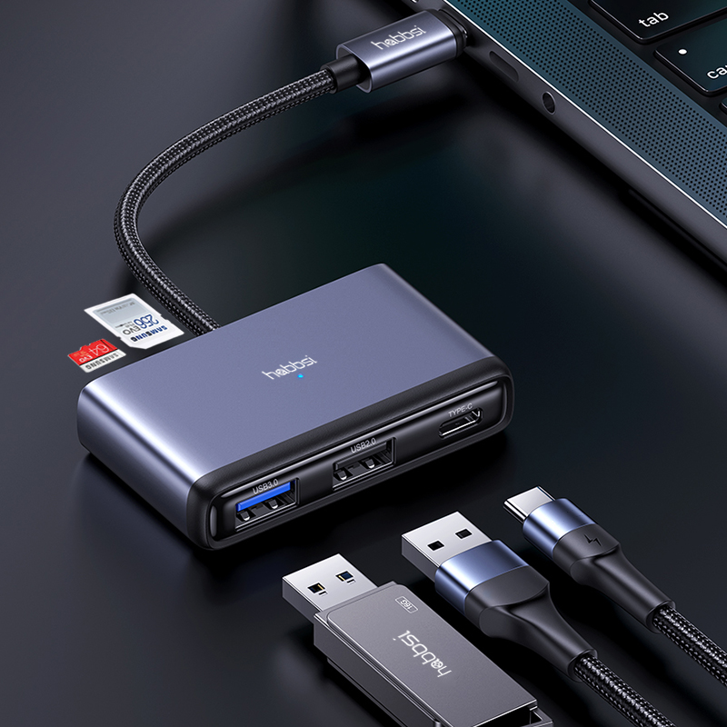 C타입멀티허브 5in1 USB 허브 60W PD 충전 삼성덱스 맥북 노트북 - 상세 이미지 2