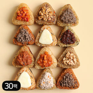 [푸드페스타] 다신샵 국산쌀로 만든 저당 현미 주먹밥 10종 30팩 / ... 맛있게 먹은 솔직 후기 - 상품 이미지 1