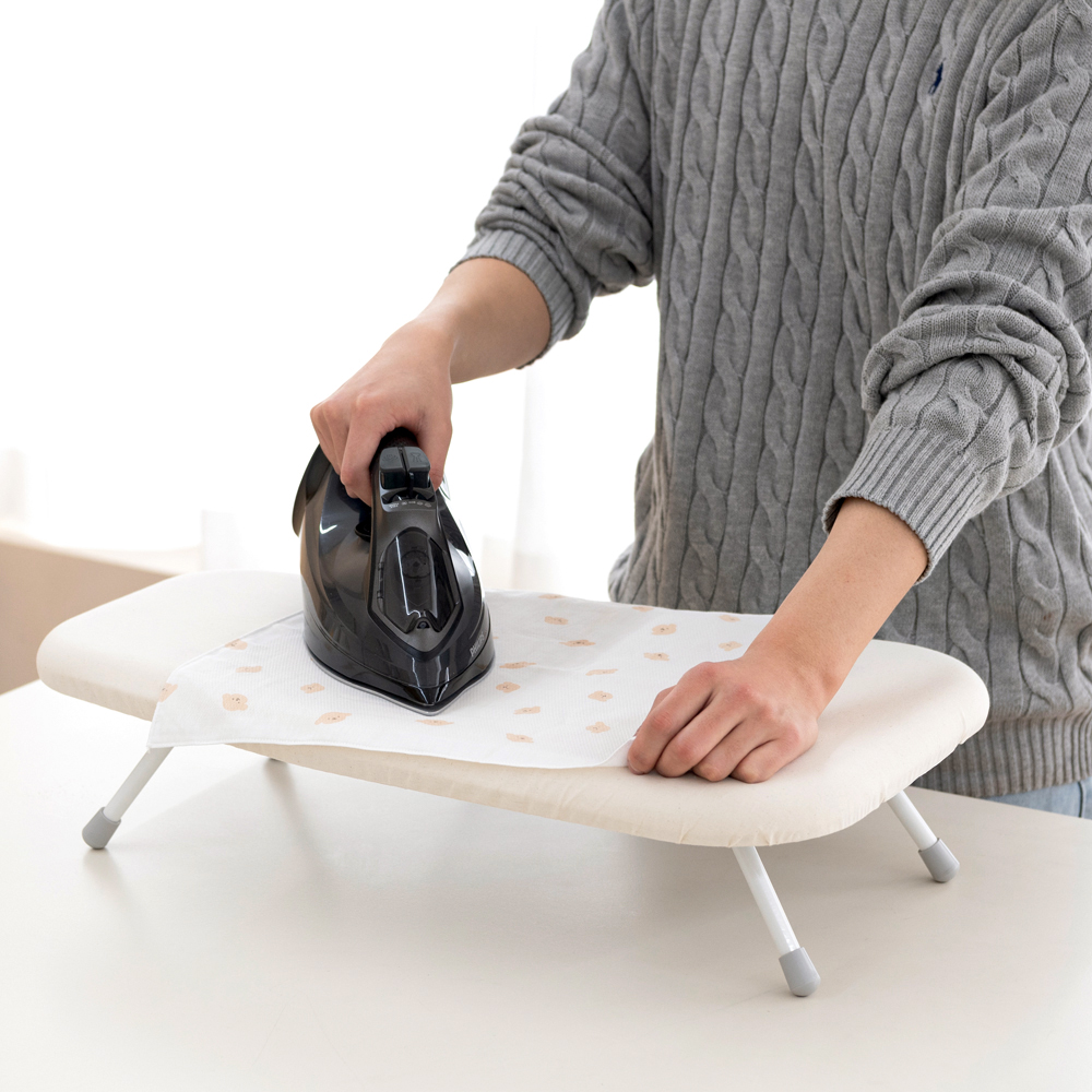 파리지앵 다리미보드 좌식 1인가구 다리미판 컴팩트 베이지 제품 이미지