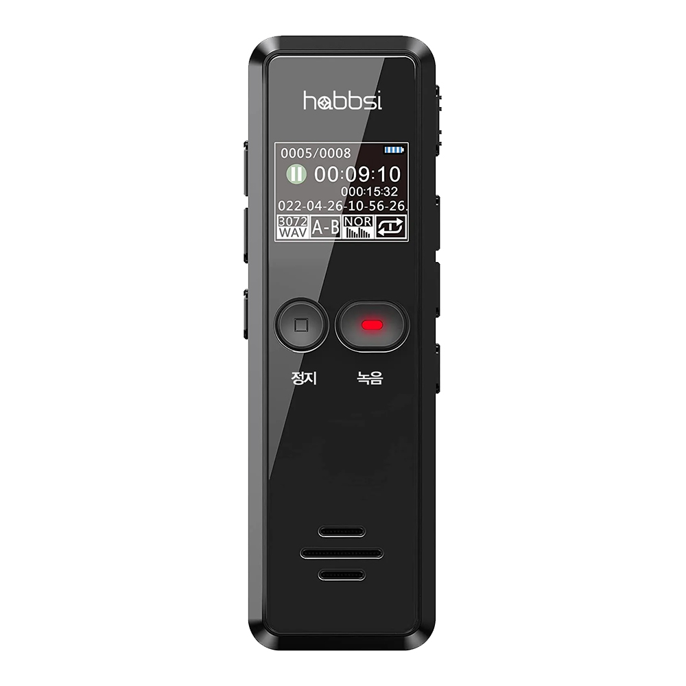 장시간녹음기 고성능 보이스레코더 소형 음성 녹음기 회의 강의 32GB - 상세 이미지 3