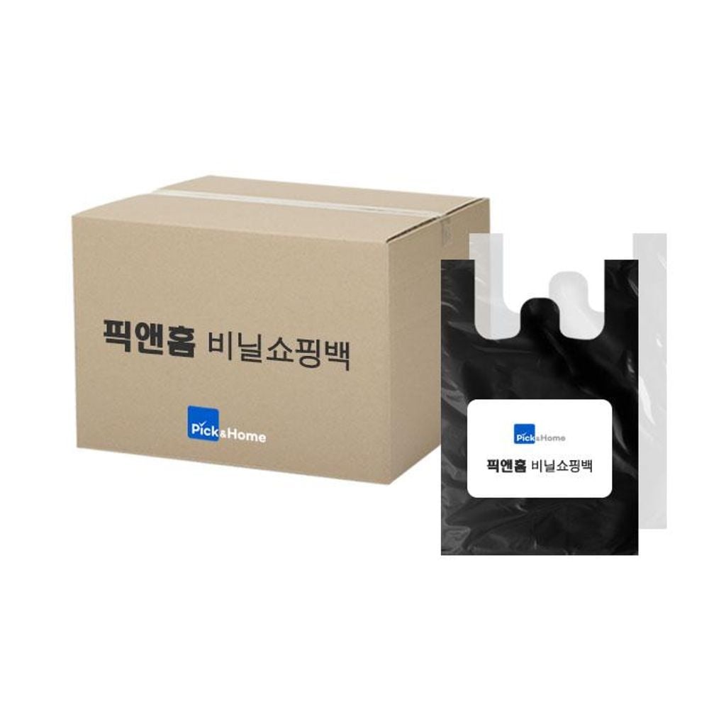 5L 대 비닐봉투 1묶음(70매) 비닐봉지 업소용봉투 검정 (70매) - 상품 이미지