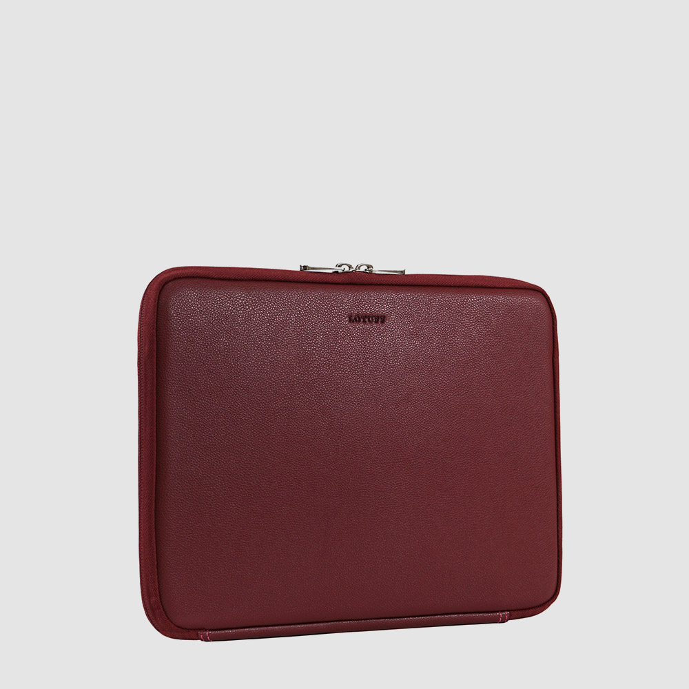 가죽 파우치 로터프 LO-8820 BGD(버건디), 아이패드 에어 27.9cm(11인치) M2 6세대 - 상세 이미지 4