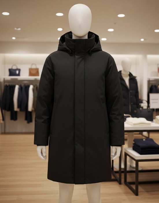 MILLET 밀레 아웃도어 남자 25 FW 프리미엄 롱코트 구스다운 롱패딩 점퍼 - 상세 이미지 2