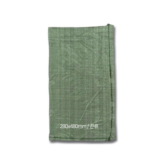 엠디 국산 모래 마대 자루 끈유 280x480mm(10개입) - 상품 이미지
