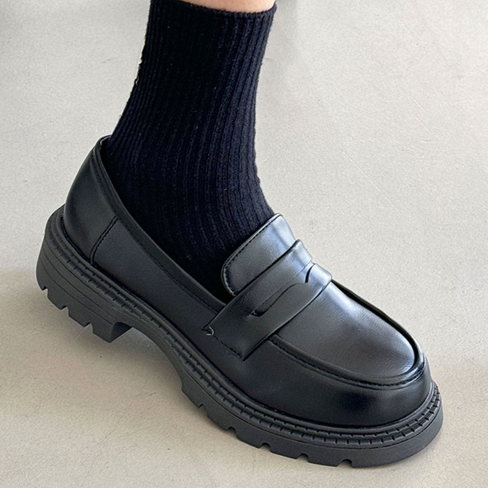 여성페니로퍼 발편한 청키 키높이 플랫폼 에나멜 통굽 로퍼 단화 가격 비교 꼼지락SHOES 여성페니로퍼 발편한 청키 키높이 플랫폼 에나멜 통굽 로퍼 단화