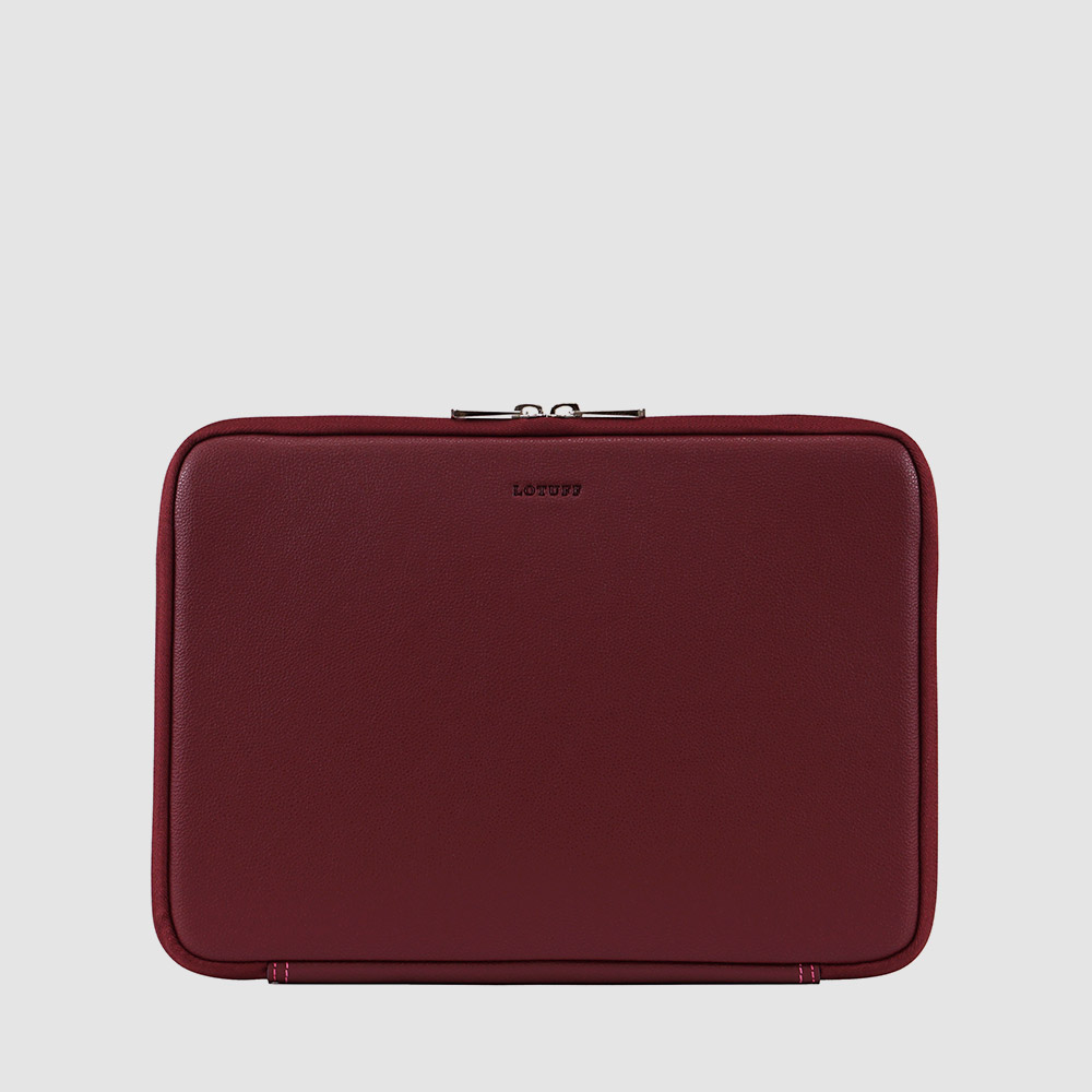 가죽 파우치 로터프 LO-8820 BGD(버건디), 아이패드 에어 27.9cm(11인치) M2 6세대 - 상세 이미지 2