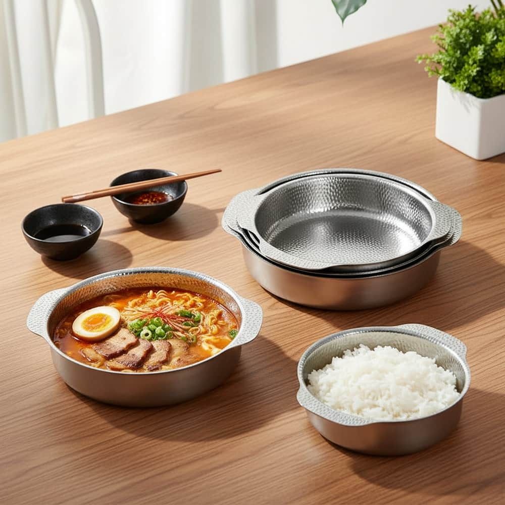 원통형 냄비 좋은냄비 인덕션전골냄비 찜기냄비 플라라 톤톤 원통형 냄비 5호 - 메인 이미지