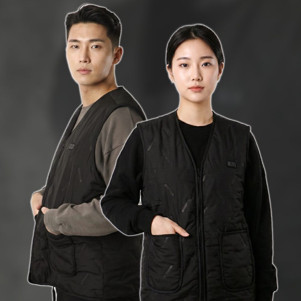 발열조끼 열선 핫팩 온열 보온 러닝 방한 등산 골프 usb - 상세 이미지 2