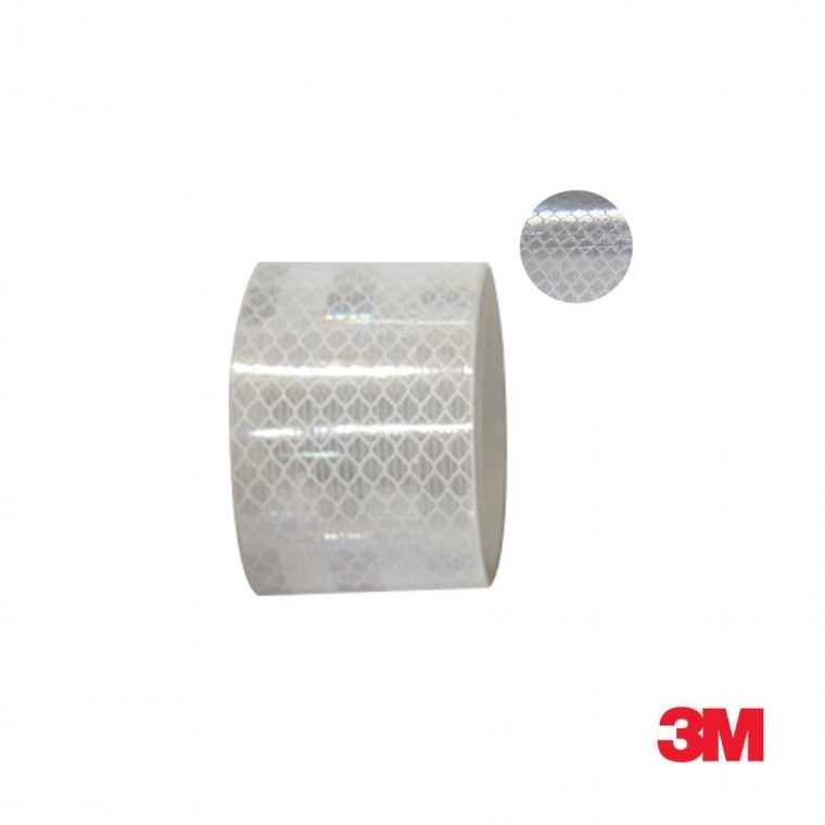 3M 초 고휘도 반사테이프 DG3 4090 백색 48mm x 2.5M - 상품 이미지