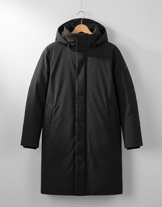 MILLET 밀레 아웃도어 남성 25 FW 프리미엄 캐쥬얼 구스다운 롱패딩 점퍼 - 상세 이미지 3
