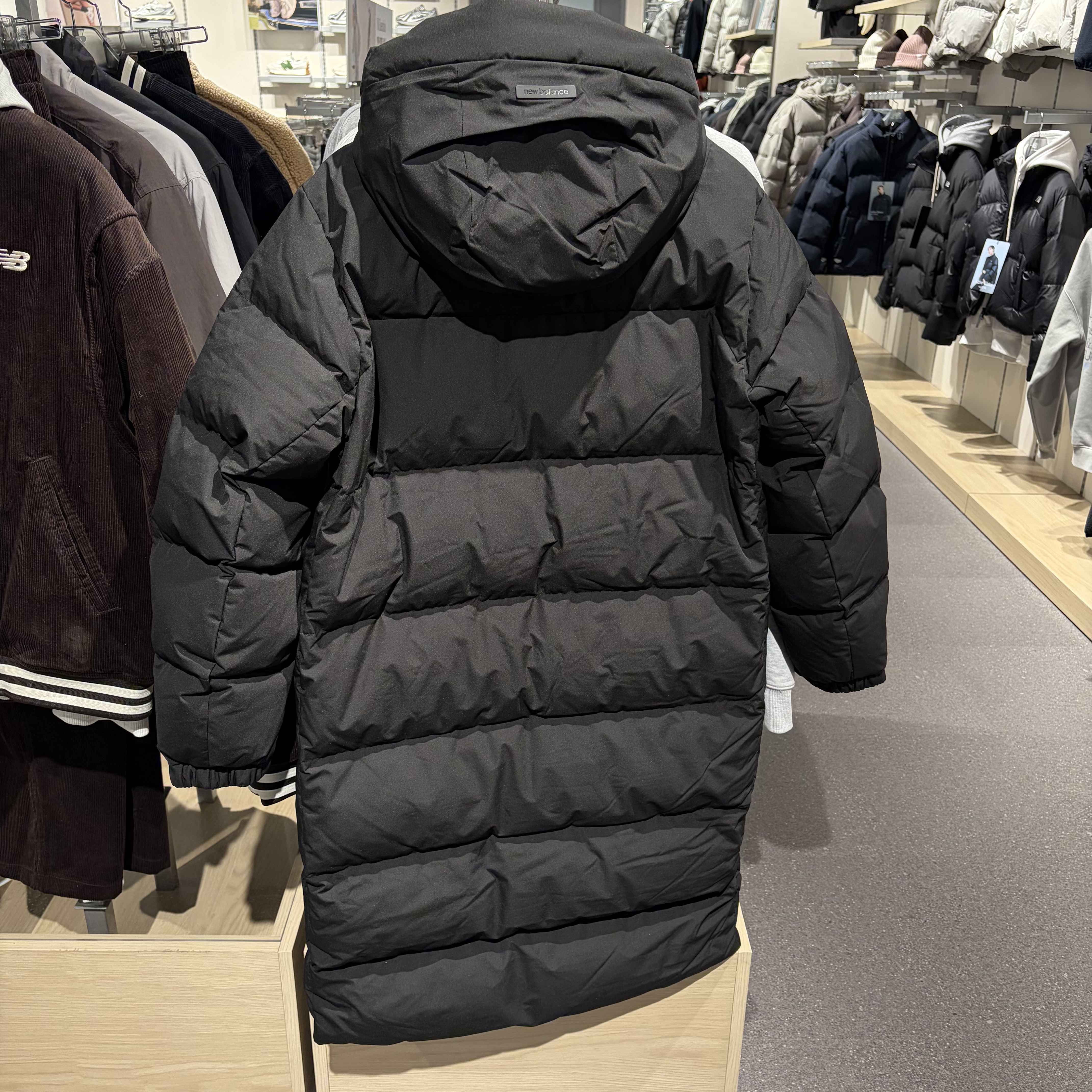 뉴발란스 롱패딩 UNI 액티브 유로피안 덕다운 오리털 이미지 8