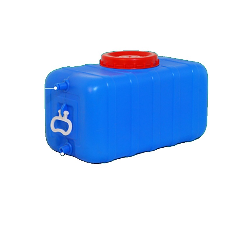 차박 물저장 통 청수통 저장 식수통 대용량 노지 카라반 물통 트레일러 캠핑  45L 블루 - 상품 이미지