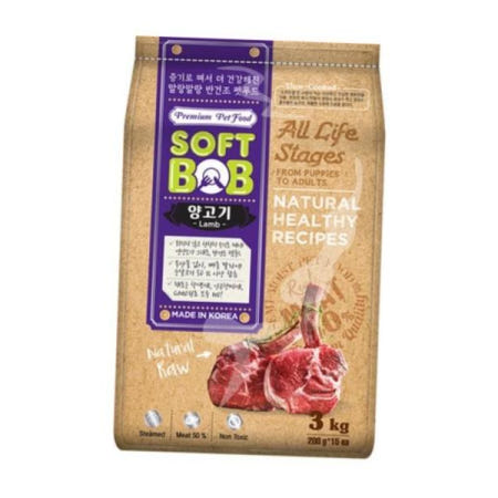 강아지밥 음식 펫푸드 보더콜리 파피용 사모에드 몰티즈 애완견 반려견 요크셔테리어 말티즈 푸드 애견 토이말티즈 노령견사료 시바견 양고기 골든리트리버 3kg 소프트밥 소형견 중형견