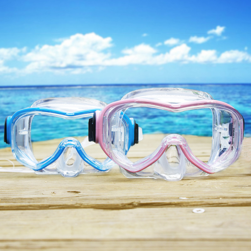 Swimline 스노클링 마스크 및 세트 110192 Beginner Snorkel Set Kids (Teal) TC301A 안경 + 호흡관 + 버킷 - 상세 이미지 3