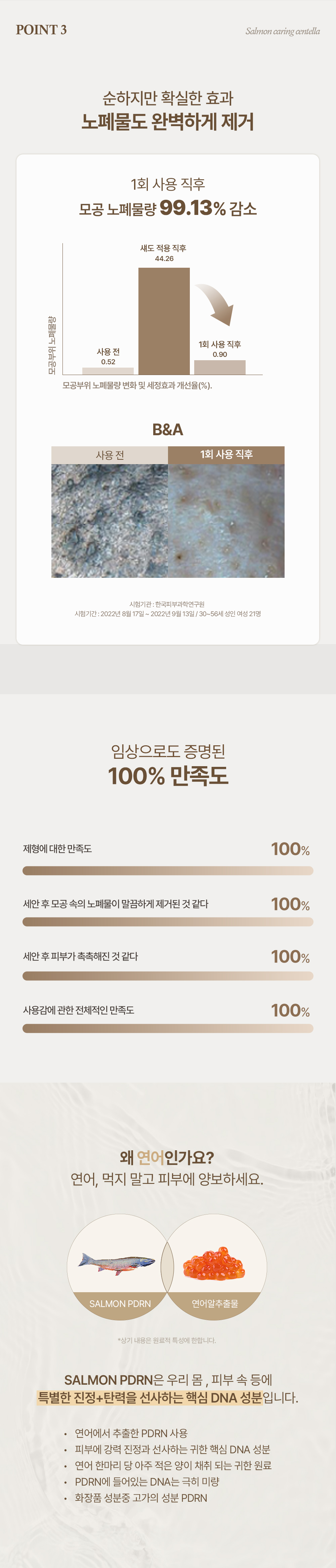 korean salmon pdrn centella bubble cleanser