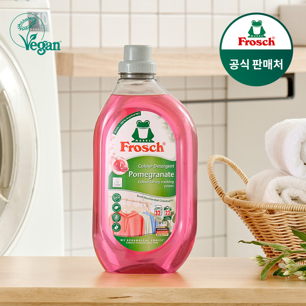 프로쉬 세탁세제 1.5L, 석류, 1개