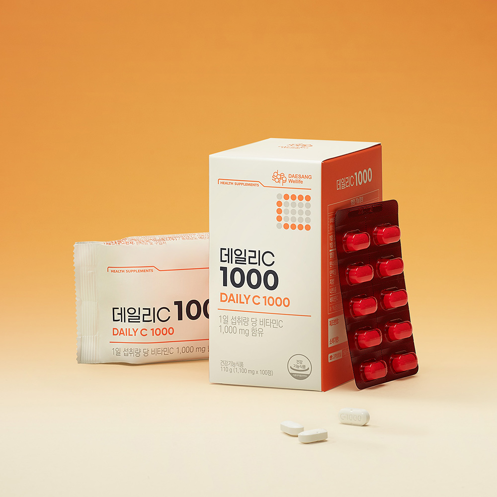 웰라이프 데일리C 1000 1100mg 100정 100일분 - 상세 이미지 3