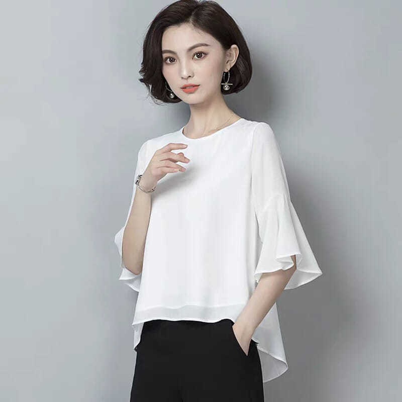 합창복 의상 단체 연습복 옷 성가복 블라우스 7부 무대복 - 상품 이미지