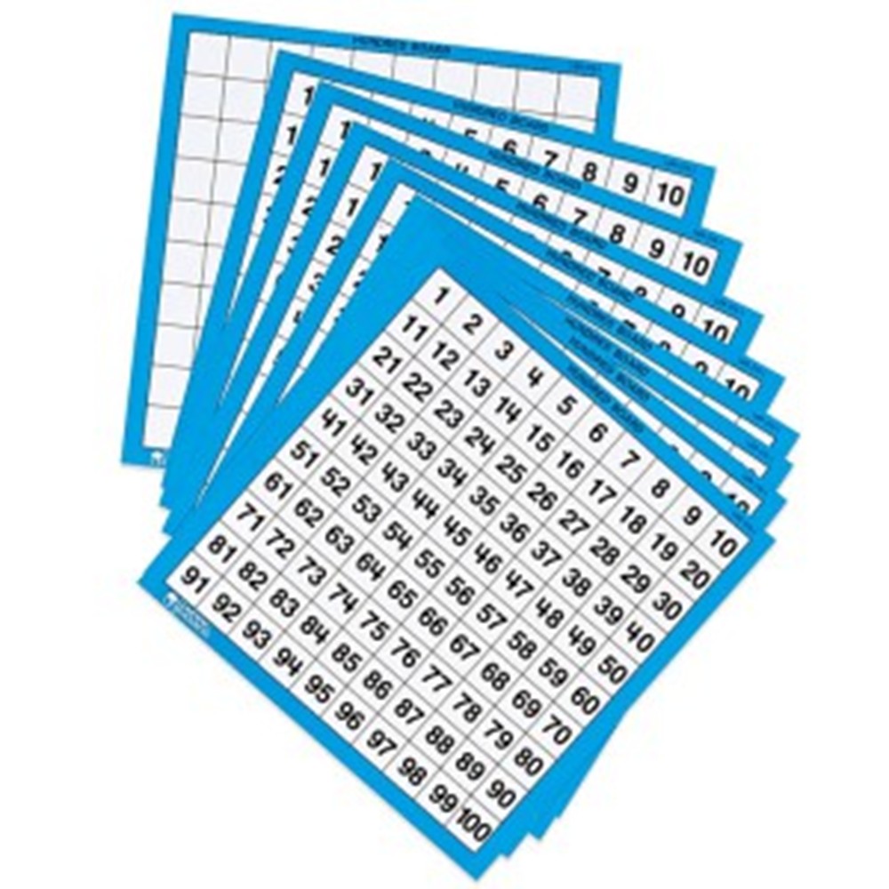 공부방 100숫자판 세트 저학년 수셈판 교구 장난감 - 상세 이미지 2
