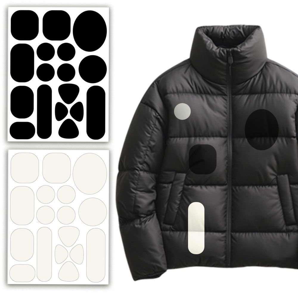 패딩구멍패치 패딩 구멍 담배빵 수선 스티커 테이프 수리 보수 의류 셀프