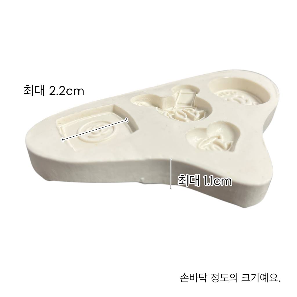귀족의 두 개의 고리 2D 실리콘 몰드 - 상세 이미지 5