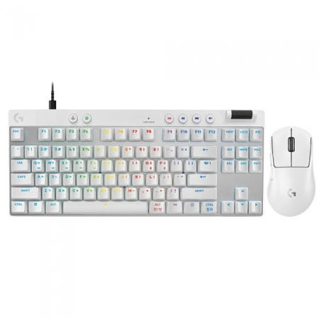 로지텍 G PRO X SUPERLIGHT 2 DEX + PRO X TKL RAPID 키보드 마우스 세트 (화이트) / M