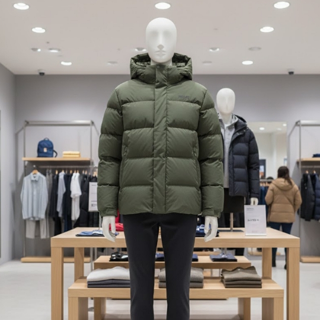 MILLET 밀레 남성 25FW 아웃도어 덕다운 헤비다운 오리털 패딩점퍼 - 상세 이미지 3