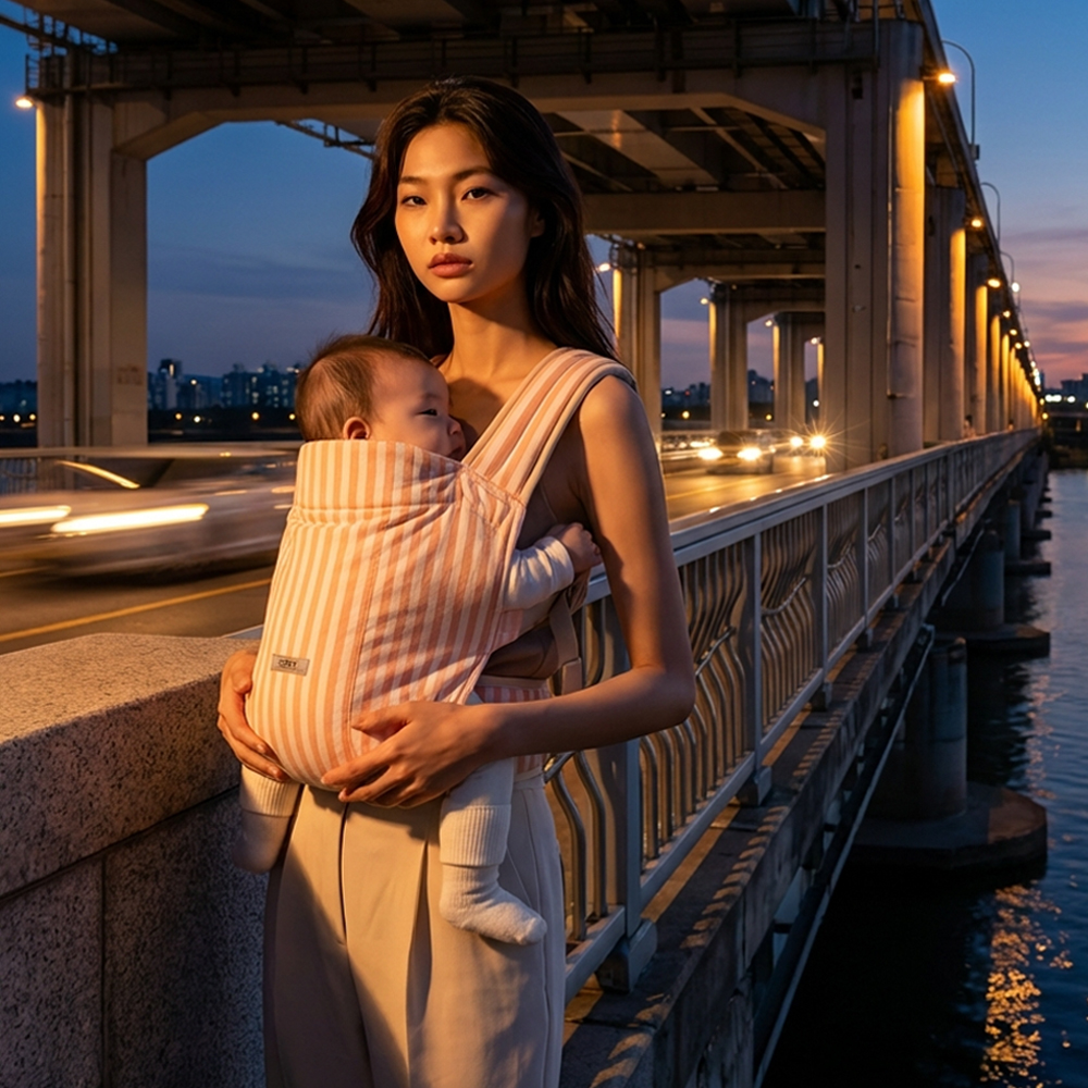 [토드비] 롤롤 다이얼 베이비 캐리어 아기띠