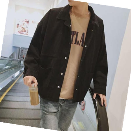 간절기 데님 셔츠자켓 트러커자켓 봄가을 아우터 스탠다드핏