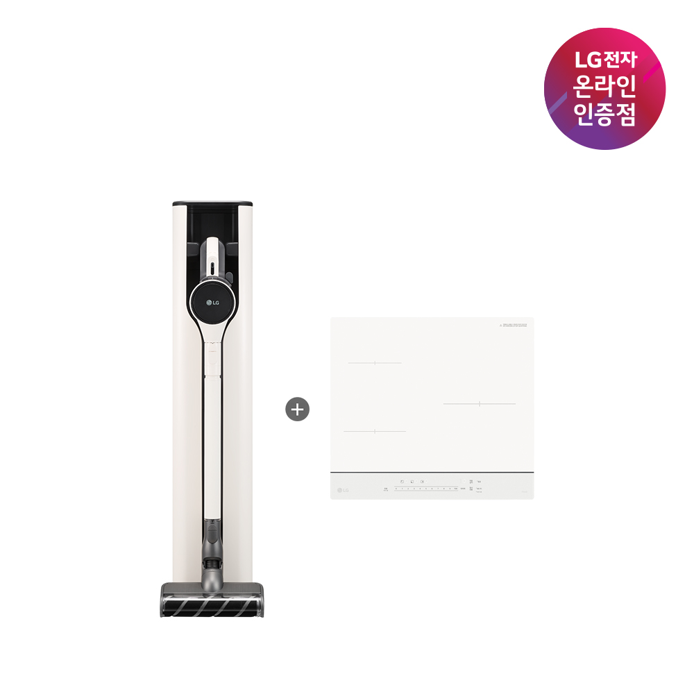 LG 코드제로 오브제컬렉션 A7 Core + LG 디오스 인덕션 (A727WA + BEI3QKHLOE) - 메인 이미지