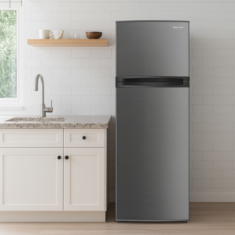 CRK 2도어 일반냉장고 182L 실버메탈 KRDT182SEH1