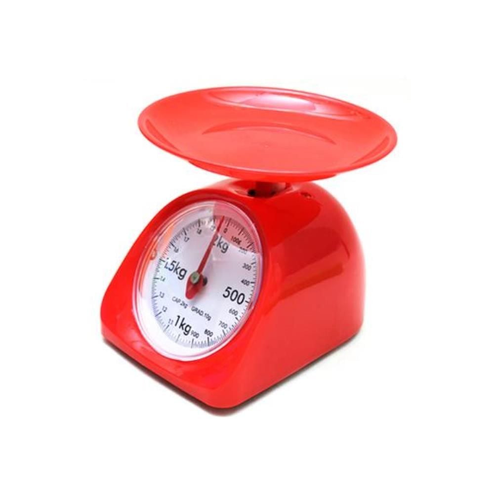 아날로그 플라스틱 주방 눈금저울 2kg - 상품 이미지