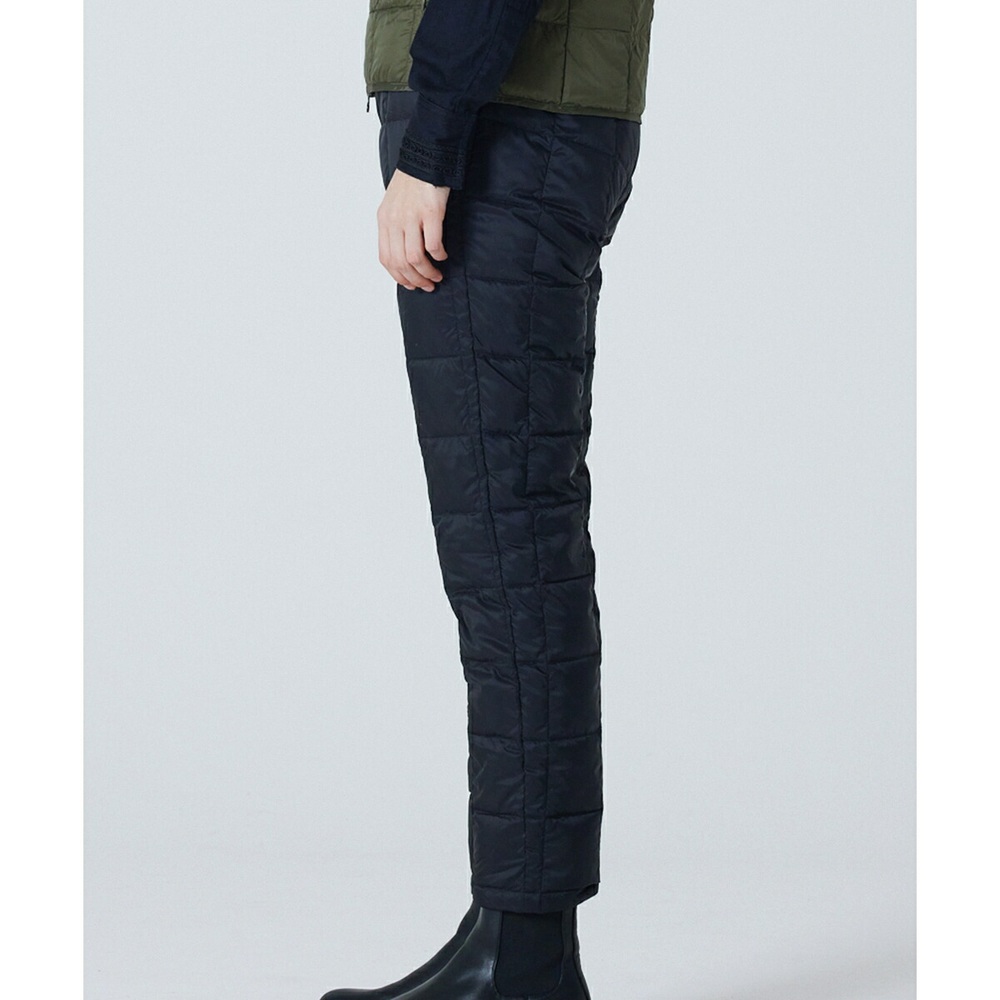 타이온 여성 테이퍼드 다운 팬츠 골프 등산 패딩바지 TAION-W131TD 블랙 M - 상세 이미지 5