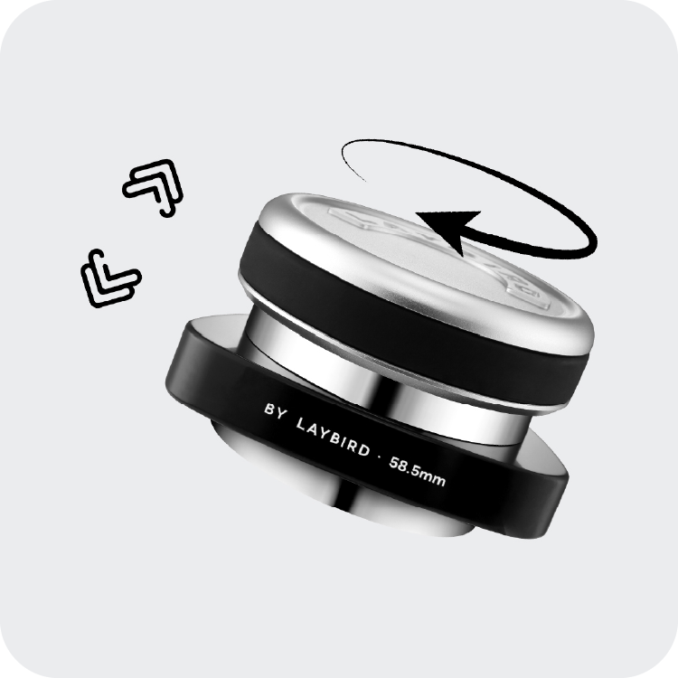 레이버드 트리스핀 디스트리뷰터 58mm 에스프레소 커피분배툴 바리스타툴 - 상세 이미지 4