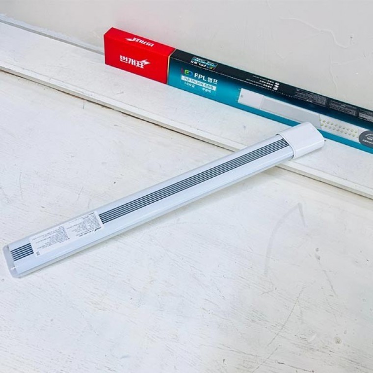 (ABM도매콜) 번개표 LED FPL 램프 14W(FPL36W 호환형) 주광색 - 상품 이미지