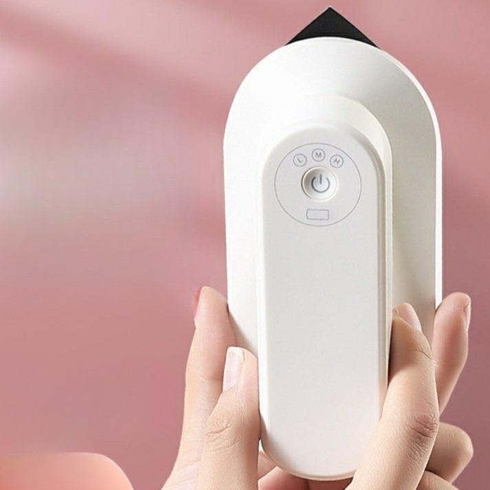 휴대용 미니 다리미 USB 초소형 업킵 스탠드 핸드형 핸디 가정용 접이식 스팀 무선 화이트 - 상세 이미지 2