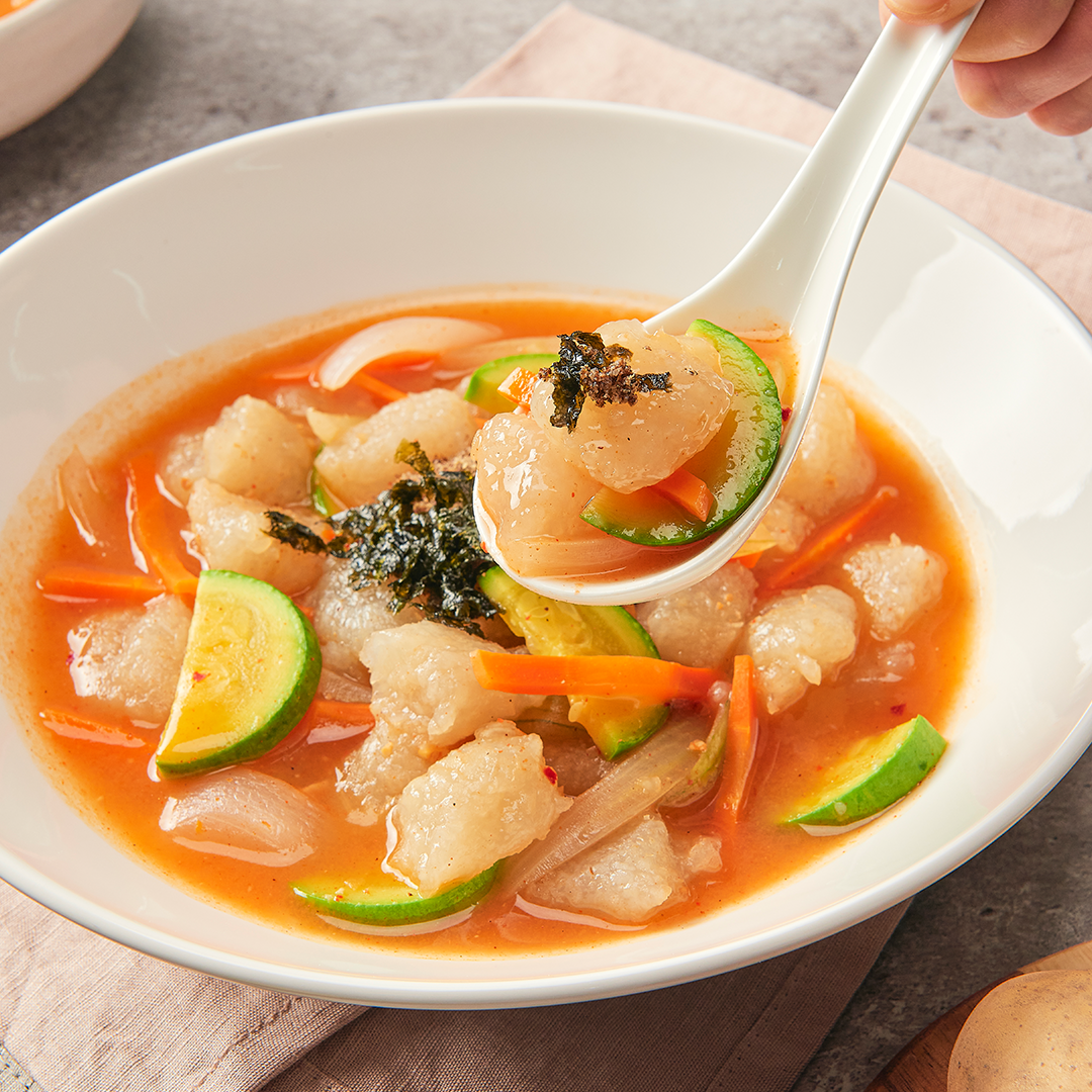 감자 생수제비2kg + 장칼국수 소스 500g 칼국수 - 상세 이미지 3