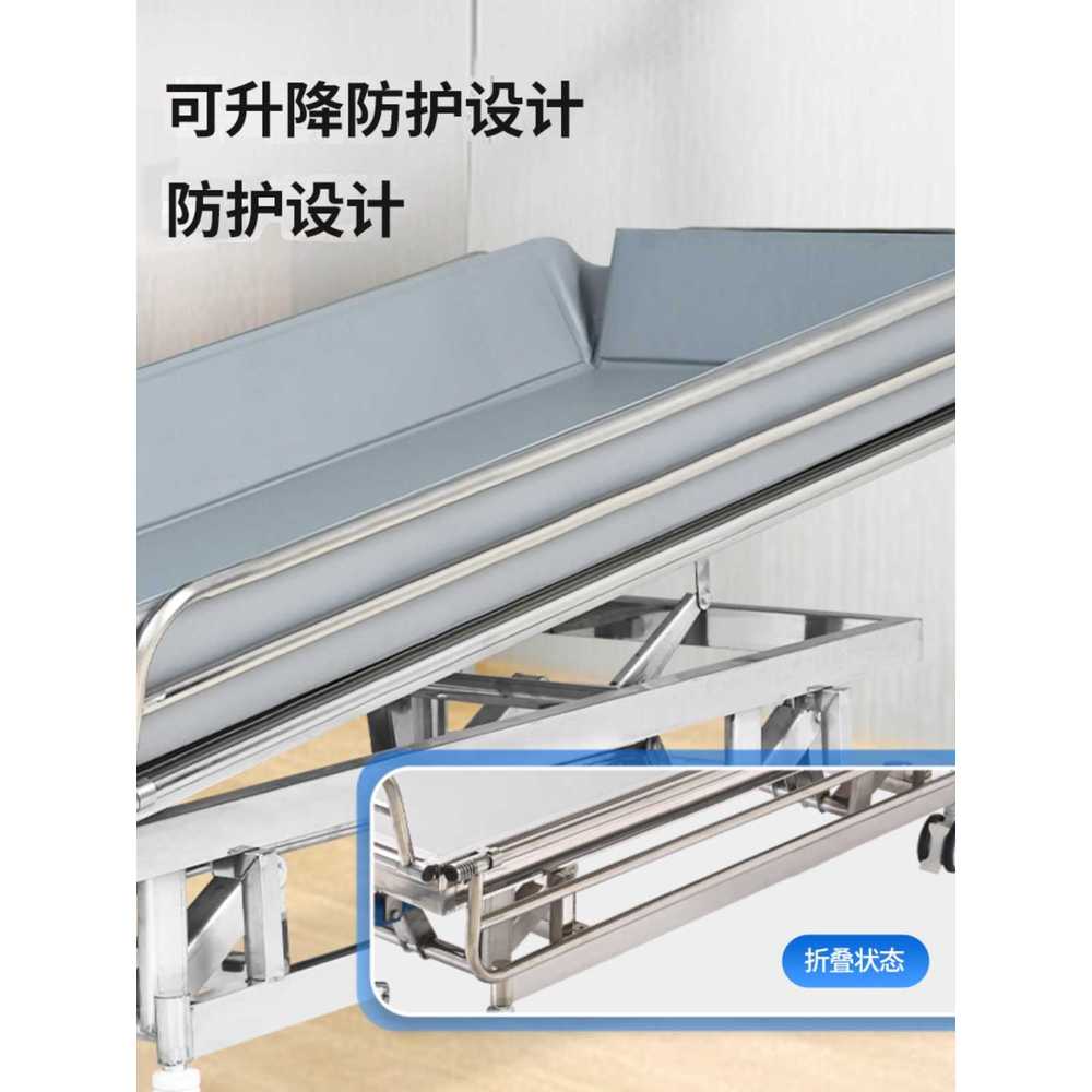 환자 목욕 침대 이동식 베드 요양원 어르신 샤워 카트 - 상세 이미지 5