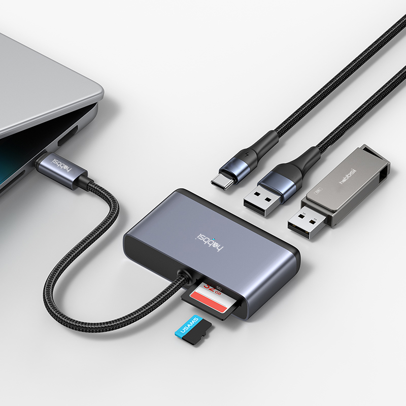 C타입멀티허브 5in1 USB 허브 60W PD 충전 삼성덱스 맥북 노트북 - 메인 이미지