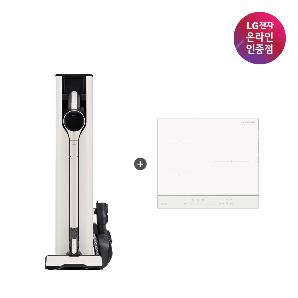LG 코드제로 오브제컬렉션 A9S + LG 디오스 인덕션 세트 (AI927WA + BEI3QKHLOE) - 상세 이미지 2