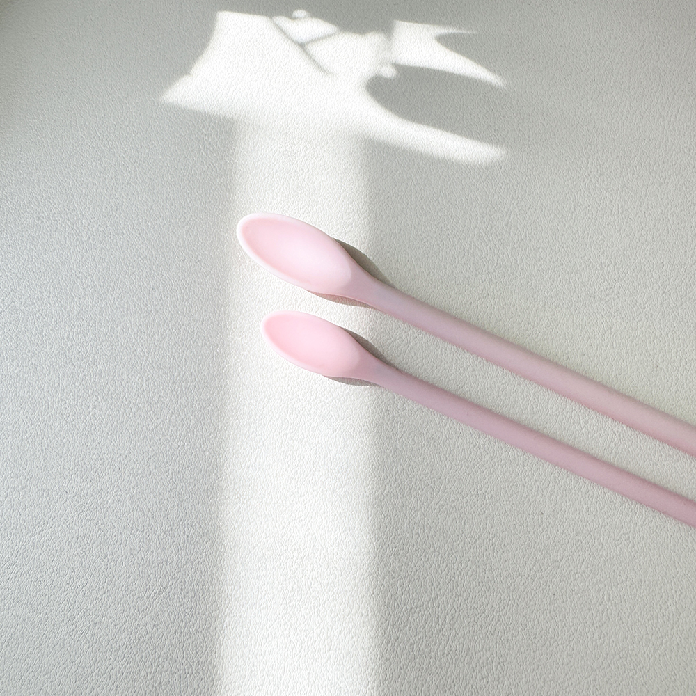 말랑말랑 실리콘 크레스티드게코 도마뱀 피딩 수저 스푼 숟가락 이미지 2