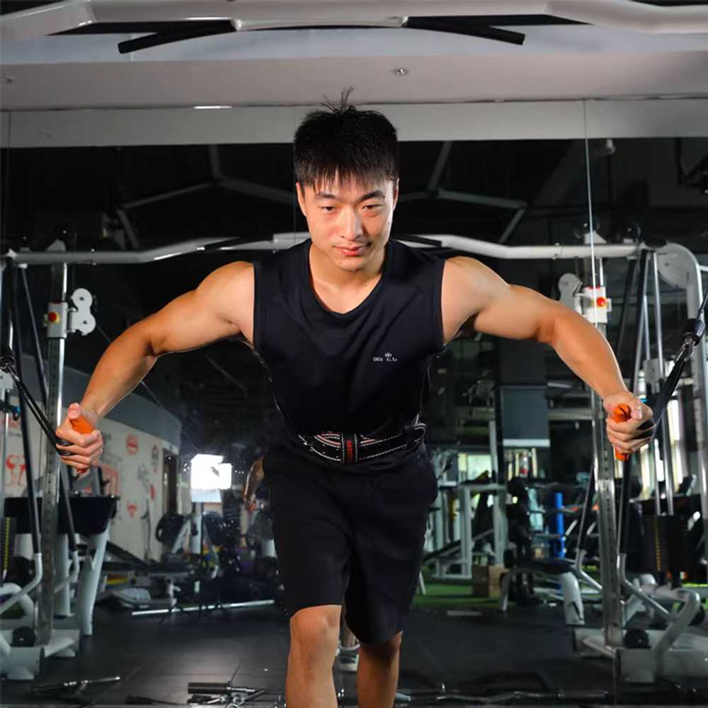 모스트그립 헬스그립 손잡이 렛풀다운 핸들 로프바 오렌지 - 상세 이미지 5