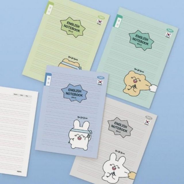 1 6영어 1세트 노트 800 펜피아 10권 제본 초등 영어 랜덤(10권동일디자 - 상품 이미지