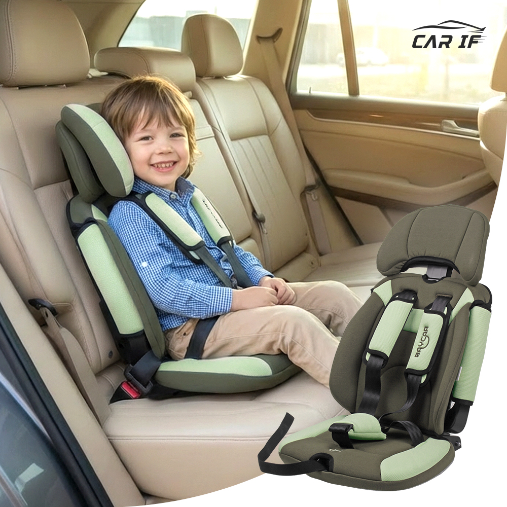 베이카 프리미엄 휴대용 주니어 카시트 ISOFIX 특허출원 민트