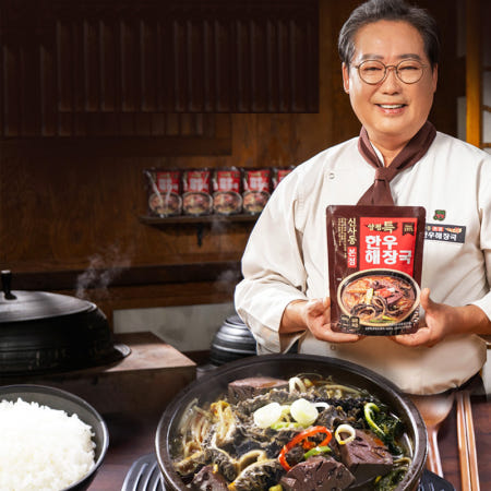 신사동본점 양평 특 한우해장국 600g x 10팩/간편조리 밀키트 캠핑요리 즉석탕 술안주