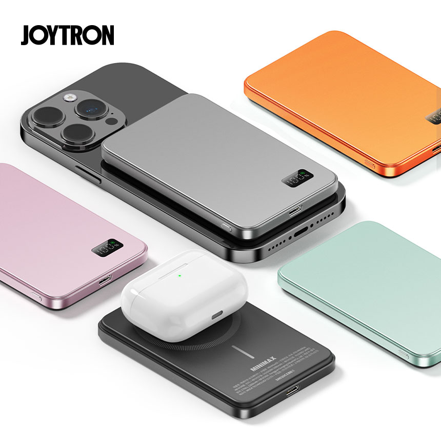 조이트론 초슬림 맥세이프 보조배터리 5000mAh 무선 고속 충전 미니맥스50 C타입 아이폰17 제품 이미지