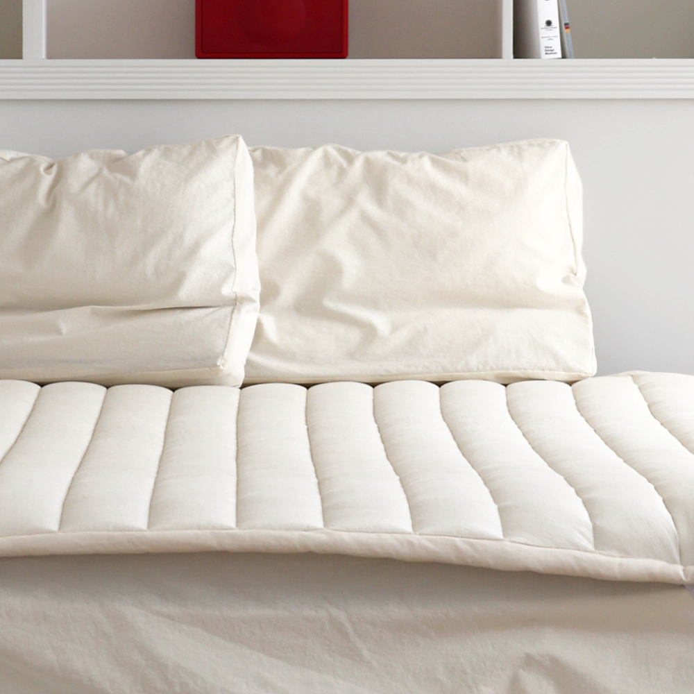 포렌 더험블 오가닉 광목 패드 젯블랙, SS(슈퍼싱글)